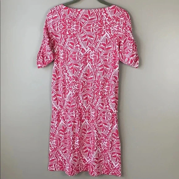 Lilly Pulitzer Pink and White Dress - Picture 9 of 9